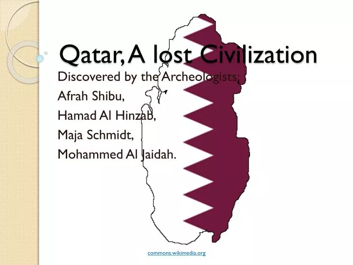 qatar a lost civilization