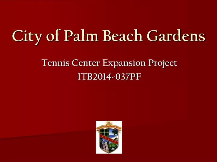 city of palm beach gardens