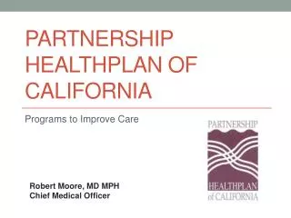 Partnership HealthPlan of California