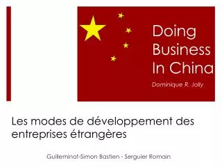 doing business in china