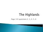 Understanding the Geographical Features and Development of Canada's Highlands - slide 1