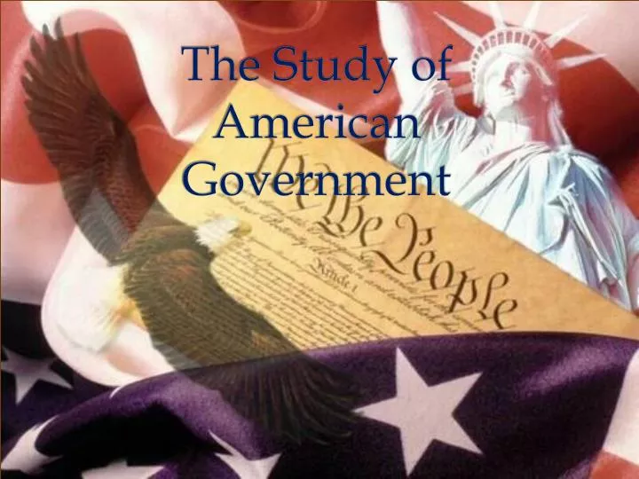 the study of american government