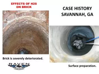 EFFECTS OF H2S ON BRICK
