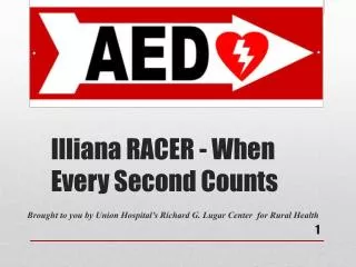 Illiana RACER - When Every Second Counts