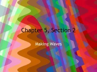 Chapter 5, Section 2