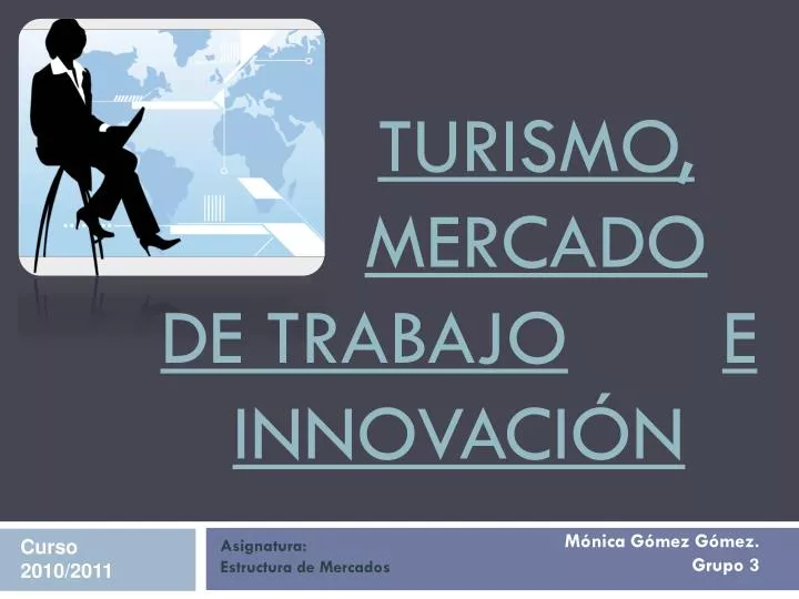 turismo mercado de trabajo e innovaci n