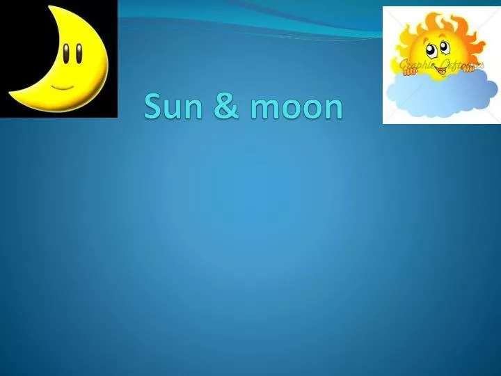 sun moon