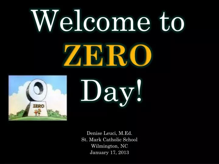welcome to zero day