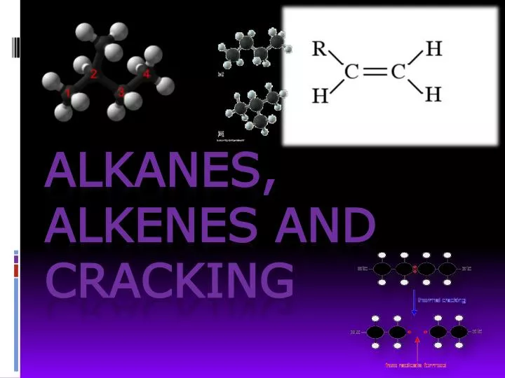 alkanes alkenes and cracking