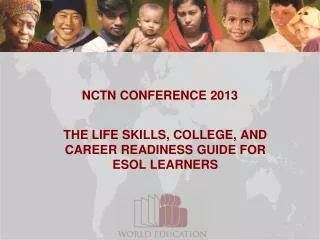 NCTN CONFERENCE 2013