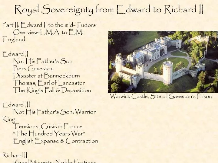 royal sovereignty from edward to richard ii