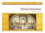 Democratization - slide 1