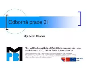 odborn praxe 01