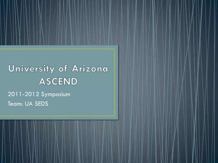 university of arizona ascend