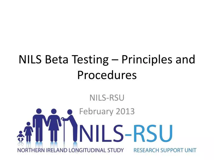 nils beta testing principles and procedures
