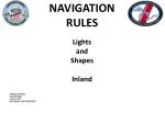 NAVIGATION RULES - slide 1