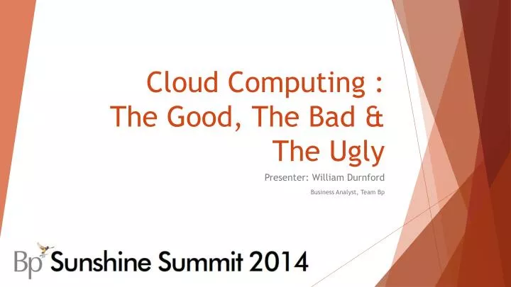 cloud computing the good the bad the ugly