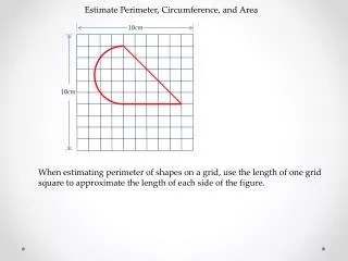 Estimate Perimeter, Circumference, and Area