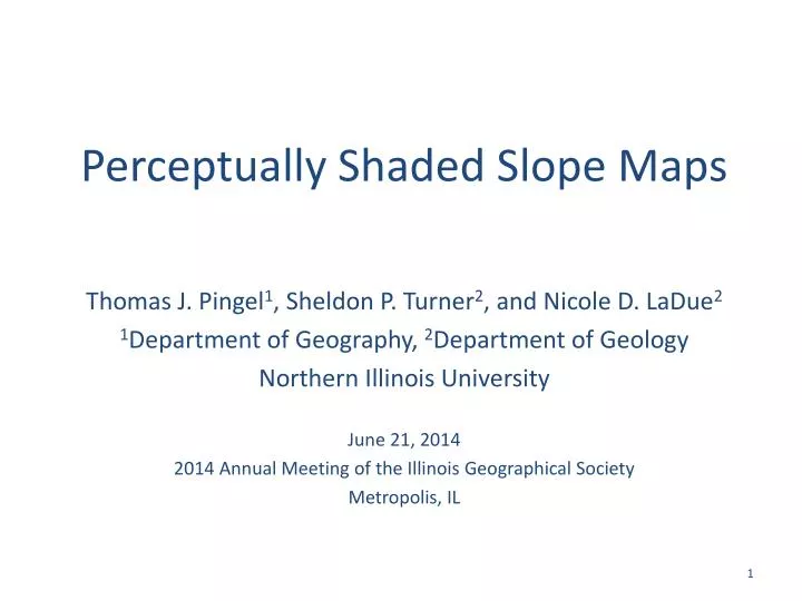 perceptually shaded slope maps