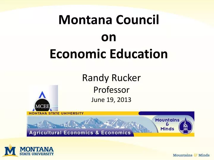 montana council on economic education