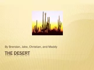 The Desert