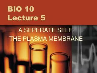 BIO 10 Lecture 5