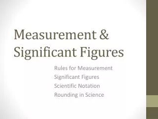 measurement significant figures