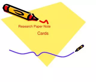 Research Paper Note