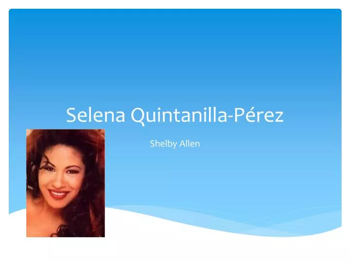 selena quintanilla p rez