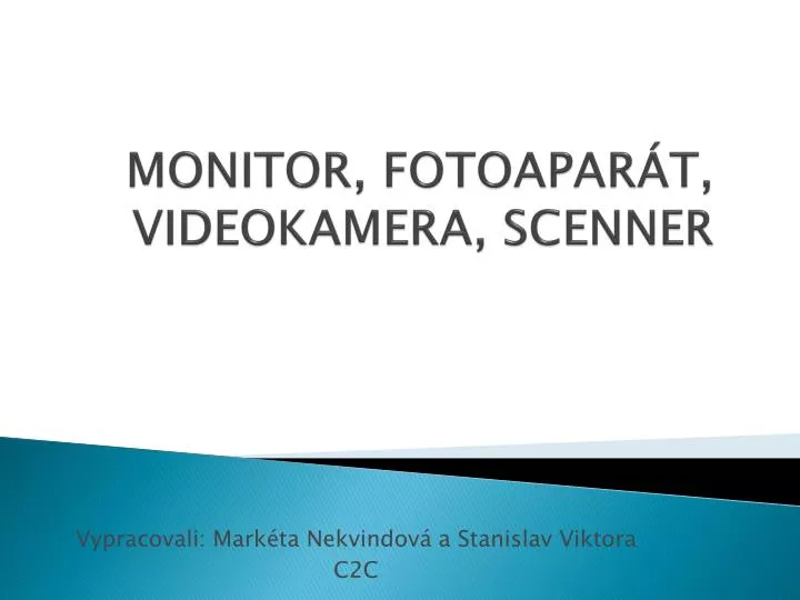 monitor fotoapar t videokamera scenner