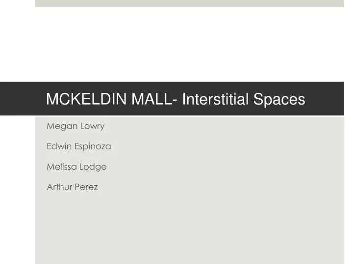 mckeldin mall interstitial spaces
