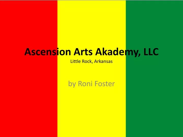 ascension arts akademy llc little rock arkansas