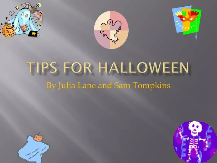 tips for halloween