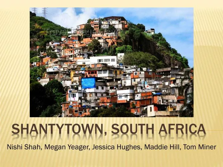 shantytown south africa
