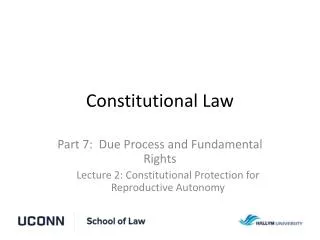 Constitutional Law