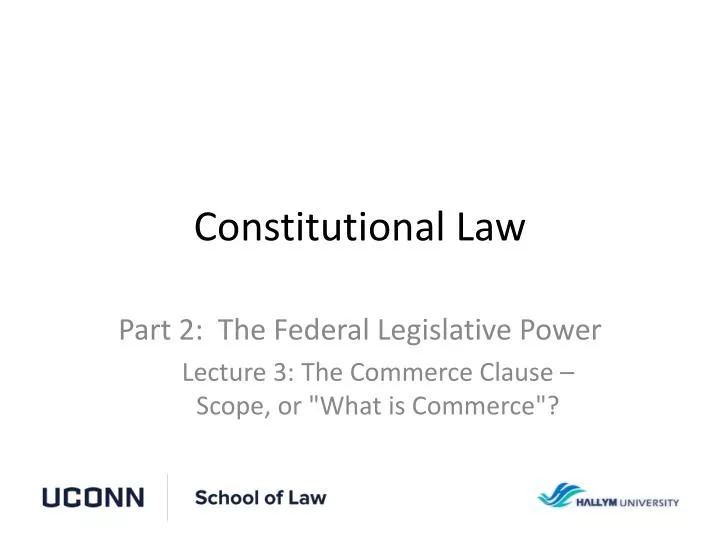 constitutional law