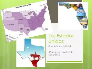 Los Estados Unidos :