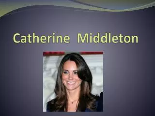 catherine middleton