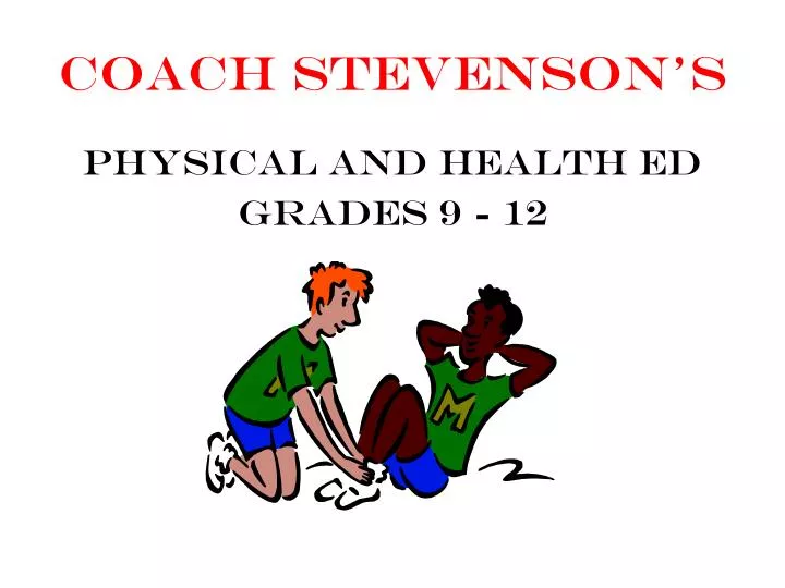 coach stevenson s