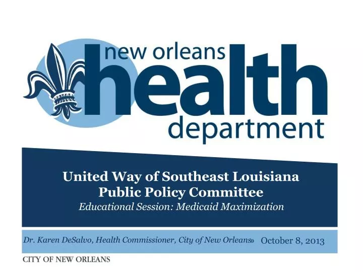 united way of southeast louisiana public policy committee
