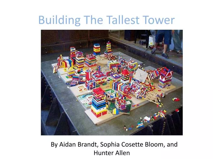 building the tallest tower