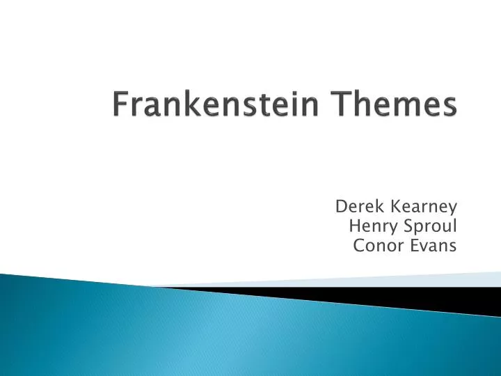 frankenstein themes