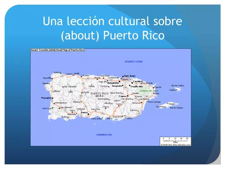 una lecci n cultural sobre about puerto rico