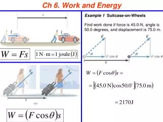 Ch 6. Work and Energy