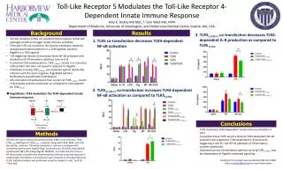 Toll-Like Receptor 5 Modulates the Toll-Like Receptor 4-Dependent Innate Immune Response