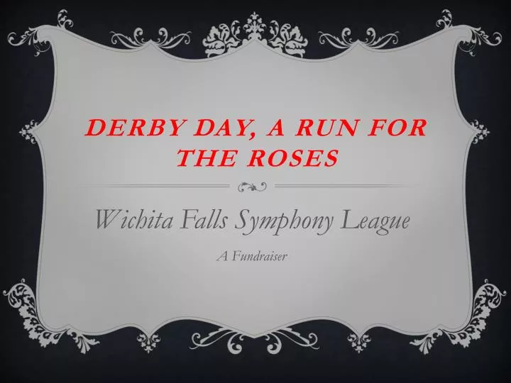 derby day a run for the roses