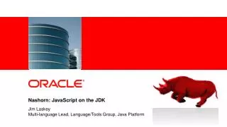 Nashorn: JavaScript on the JDK