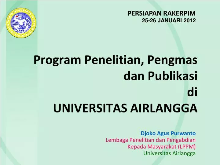 program penelitian pengmas dan publikasi di universitas airlangga