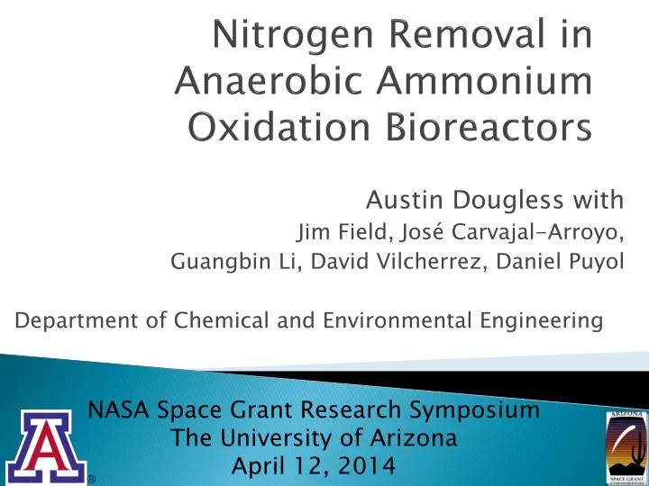 nitrogen removal in anaerobic ammonium oxidation bioreactors
