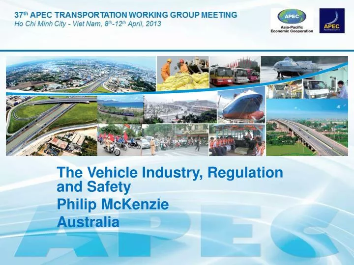the vehicle industry regulation and safety philip mckenzie australia